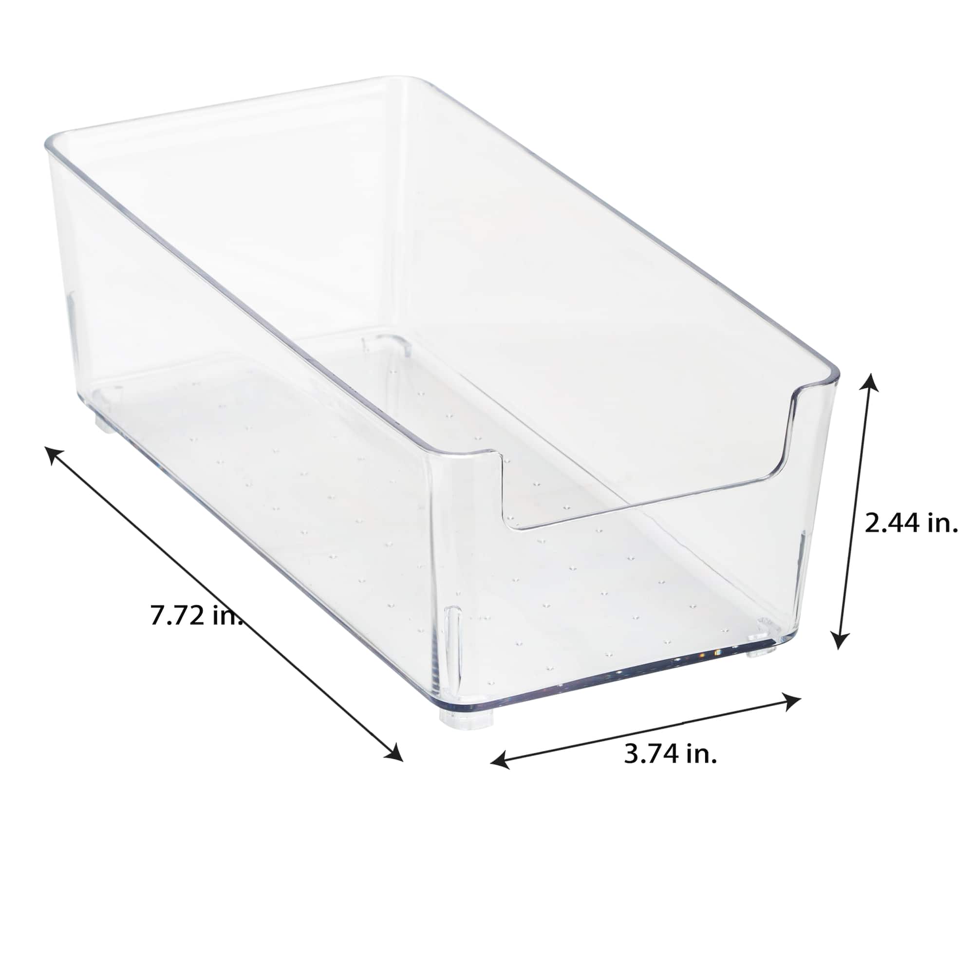 Simplify Small Rectangular Drawer Organizer Bins, 3ct.